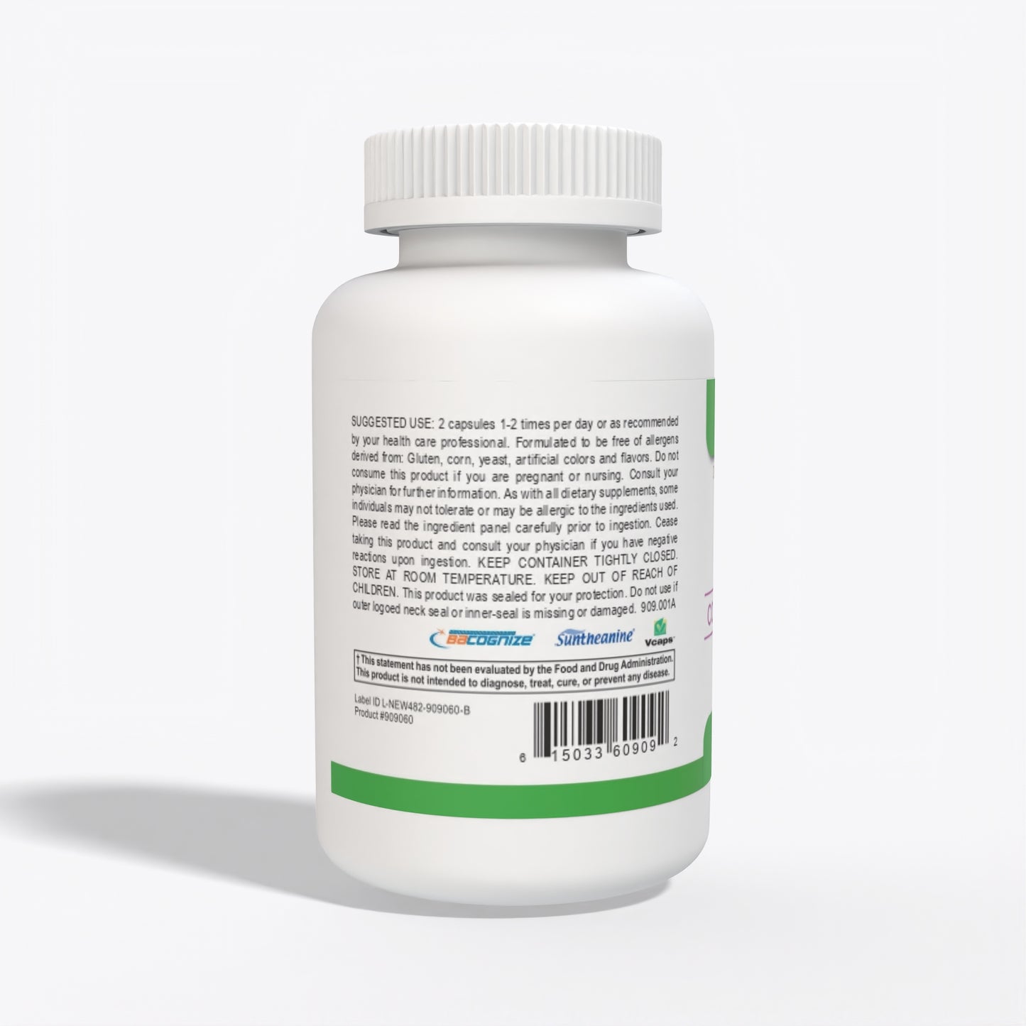 Cortisol Balance 60 Bottle Suggested Use