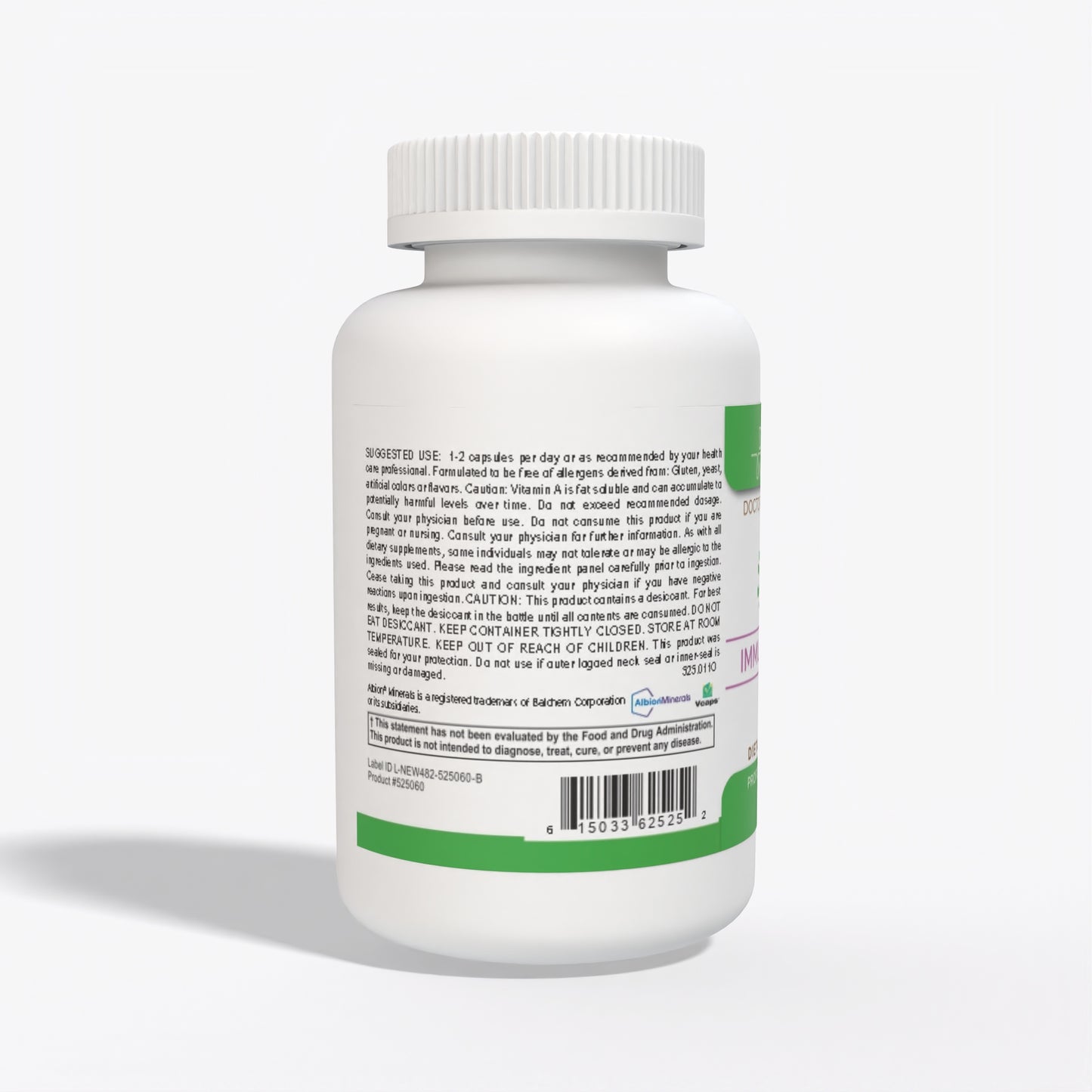 Immune Rescue 60 Bottle Suggested Use