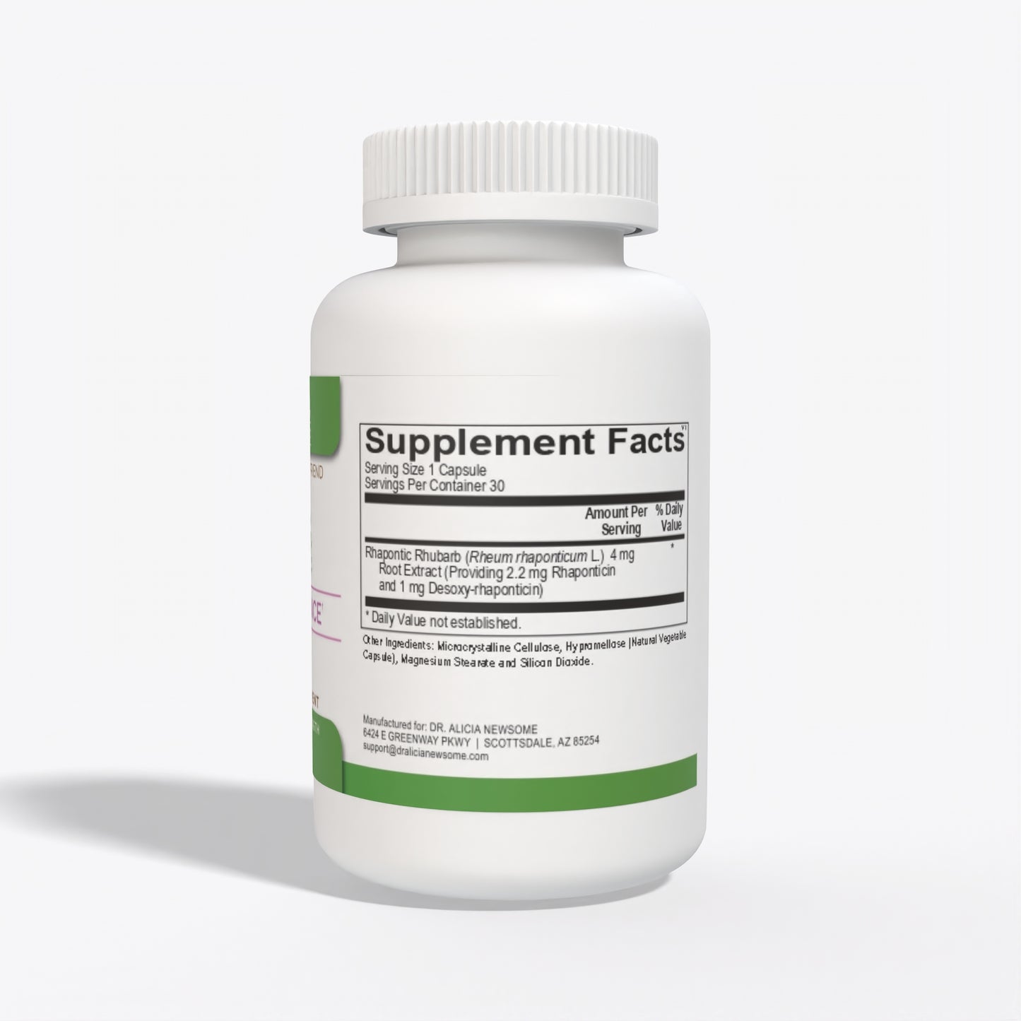 Meno Balance 30 Bottle Supplement Facts