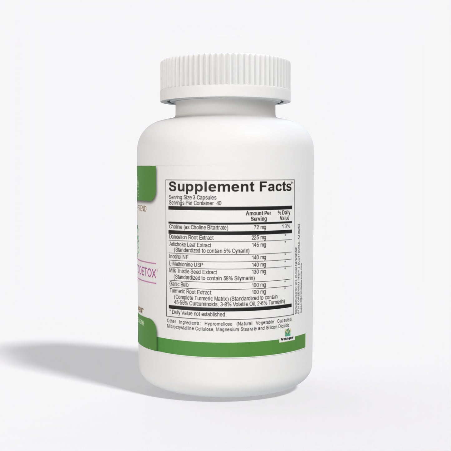 Complete_Phytodetox_120_Bottle Supplement Facts