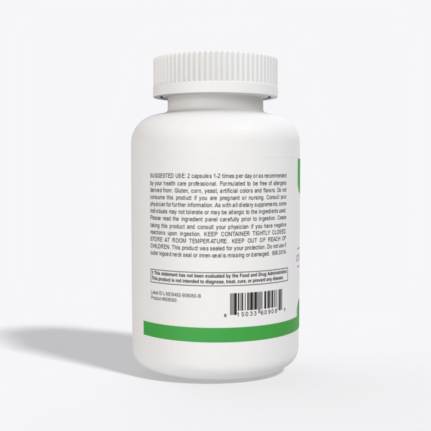 Cortisol + Energy Support 60 Bottle Suggested Use