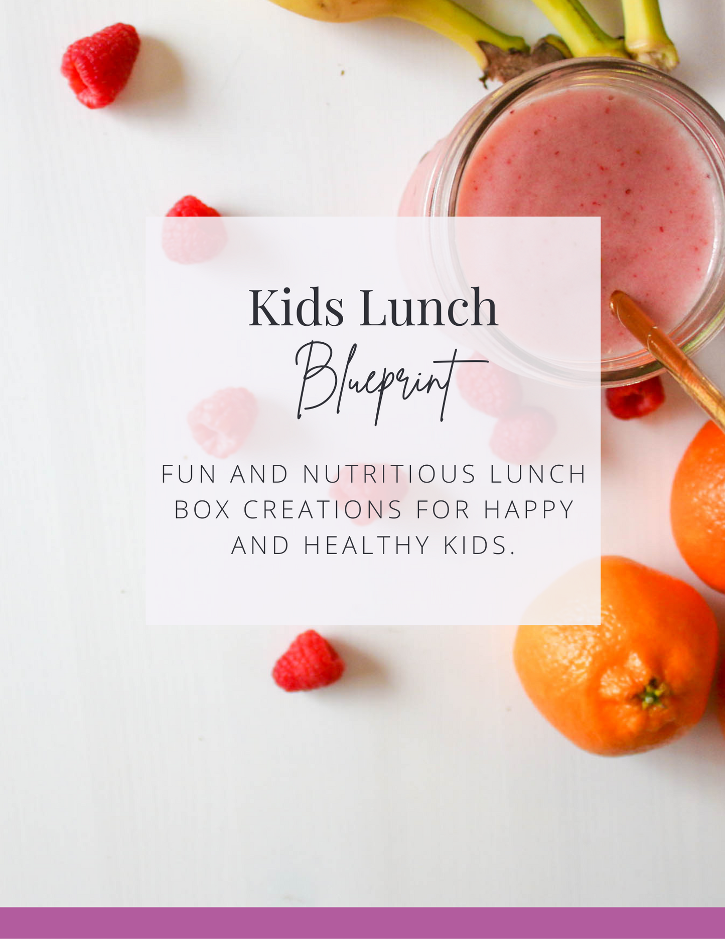 Kids Lunch Blueprint