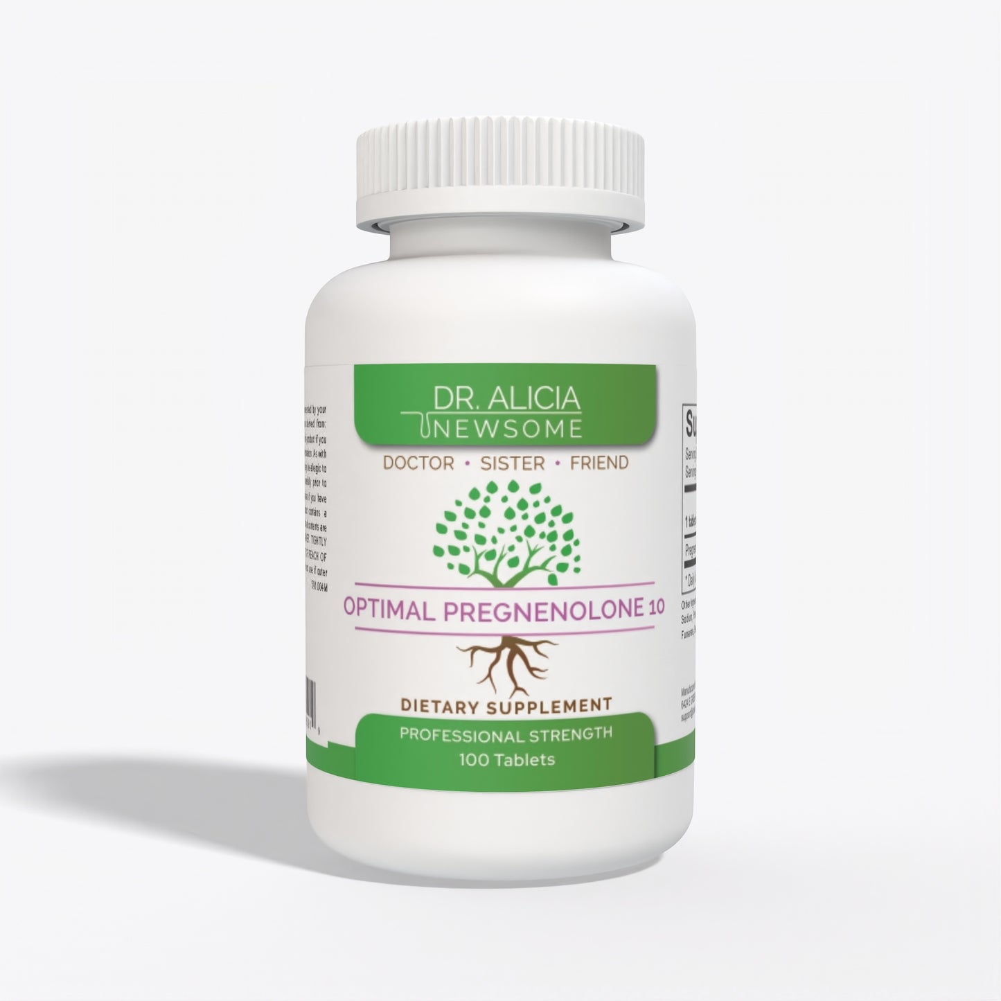 Optimal Pregnenolone 10 100 Bottle