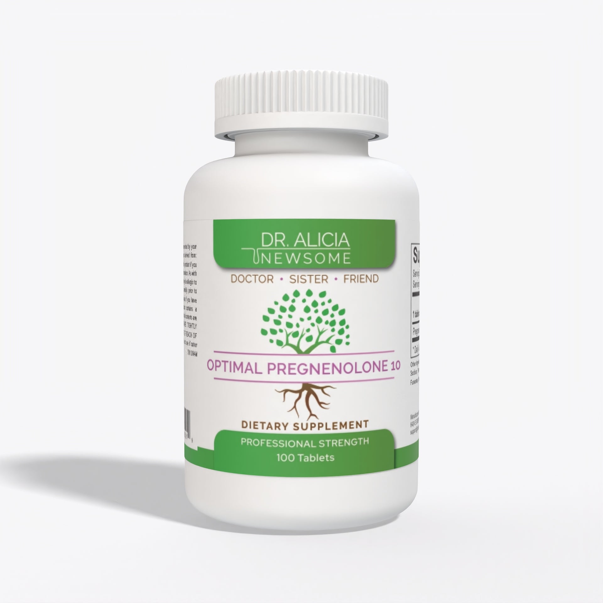 Optimal Pregnenolone 10 100 Bottle