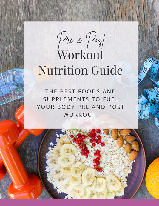 Pre and Post Workout Nutrition Digital Guide