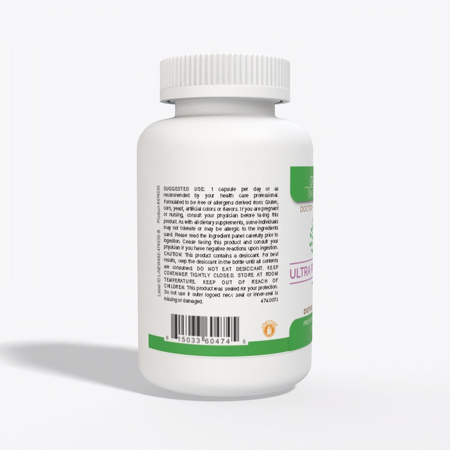 Ultra Probiotic 100 30 Bottle Suggested Use